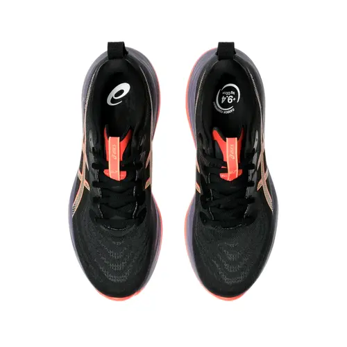 Asics Tênis Masculino Gel Cumulus 27 Preto/Coral Reef 1011B960 (001)