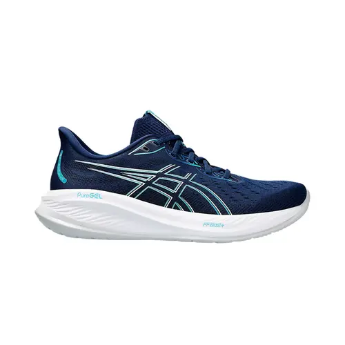Asics Tênis Masculino Gel Cumulus 26 Azul Escuro/Azul Claro 1011B792 (401)