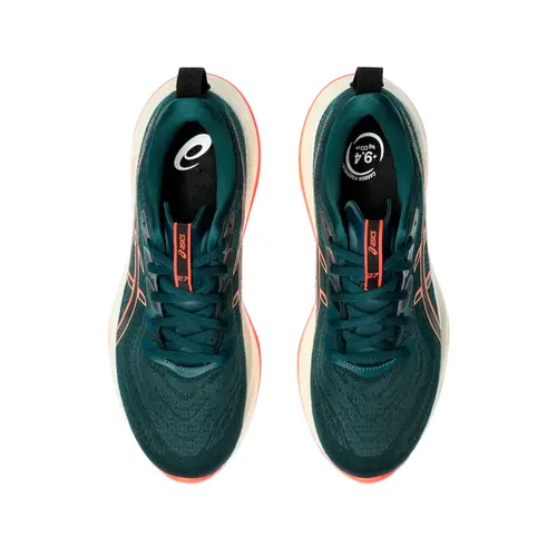 Asics Tênis Masculino Gel Cumulus 27 Saxon Verde/Rosa Reef