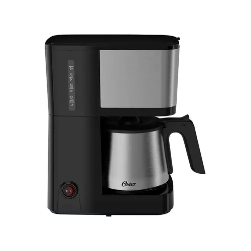 Oster Cafeteira Jarra Inox 1,2L Preta OCAF650 127v