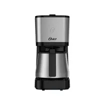 Oster Cafeteira Jarra Inox 1,2L Preta OCAF650 127v