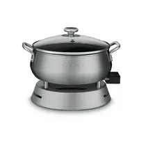 Cuisinart Fondue Eletrico Aço Escovado C/ Tampa CFO 50CBBR 127V