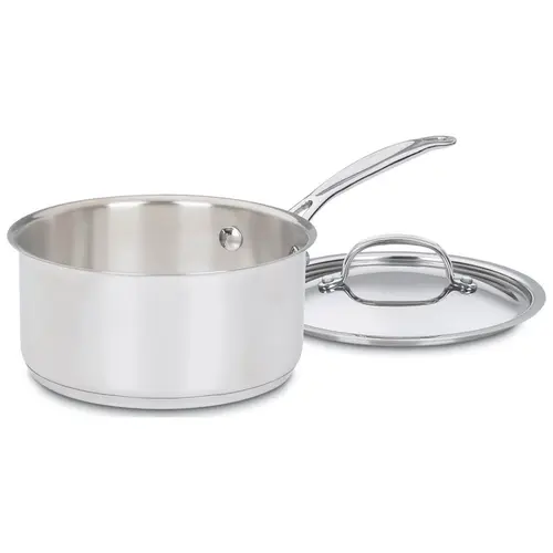 Cuisinart Panela Aço Inox Chefs Classic 1,8 Litros Com Tampa 719-18P