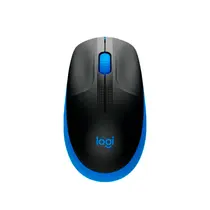 Logitech Mouse Sem Fio M190 Azul 910-005903