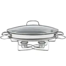 Cuisinart Rechaud Inox Classic Entertaining Collection Oval 34CM 7BSO-34