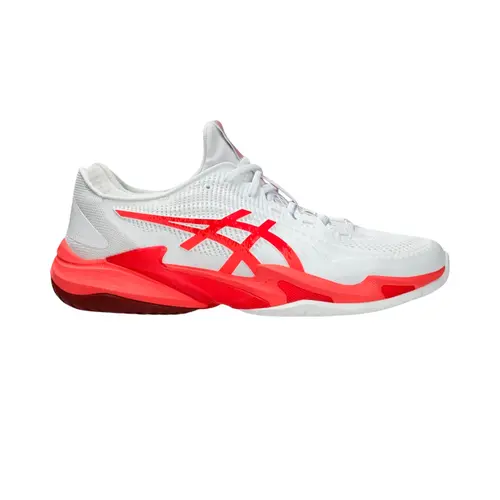 Asics Tênis Masculino FF 3 Novak Rolland Garros Branco/Vermelho