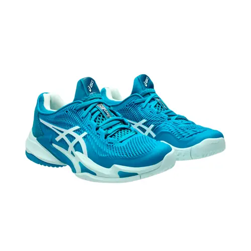 Asics Tênis Feminino Court FF 3 Azul/Branco 1042A220 (500)