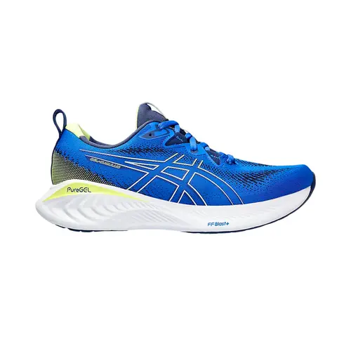 Asics Tênis Masculino Gel Cumulus 25 Azul/Amarelo 1011B621 (406)