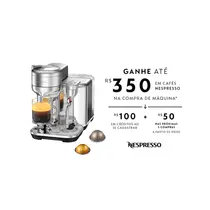 Nespresso Cafeteira Vertuo Creatista GCV5-BR-ME-NE-127V