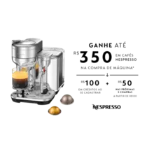 Nespresso Cafeteira Vertuo Creatista GCV5-BR3-ME-NE-220V