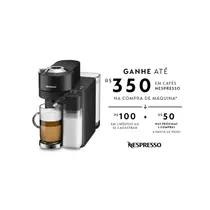 Nespresso Cafeteira Vertuo Lattissima Preta GDV5-BR-BK-NE-127V