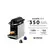 Nespresso Cafeteira Pixie Redesign Prata D62-BR3-SI-NE-220V
