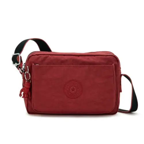 KIPLING BOLSA TRANSVERSAL ABANU M - VINHO (2302)