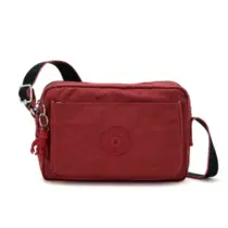 KIPLING BOLSA TRANSVERSAL ABANU M - VINHO (2302)