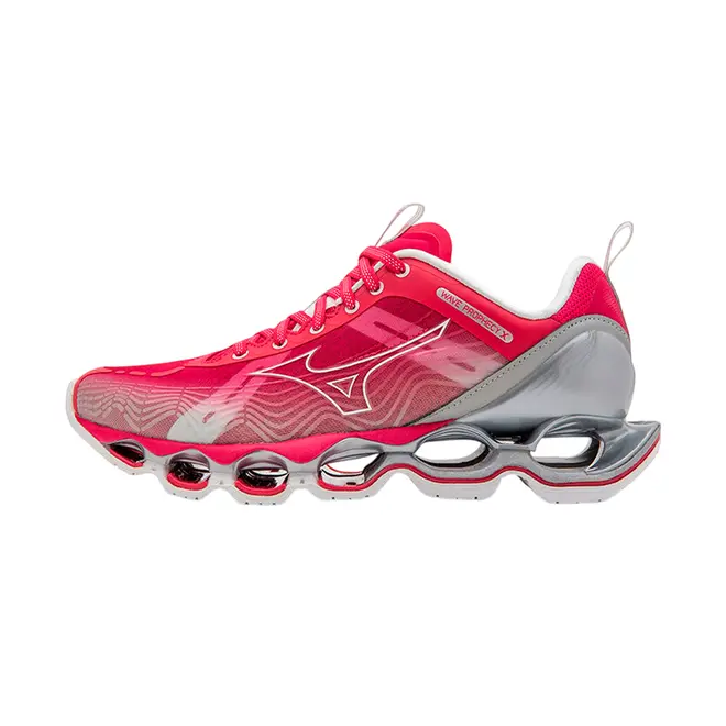 Mizuno Tênis Feminino Wave Prophecy X Rosa Escuro 4146248 (7953)