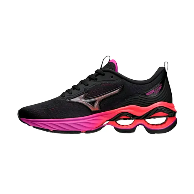 Mizuno Tênis Feminino Wave Frontier 15 Preto/Dalia 101066066 (PTODLA)