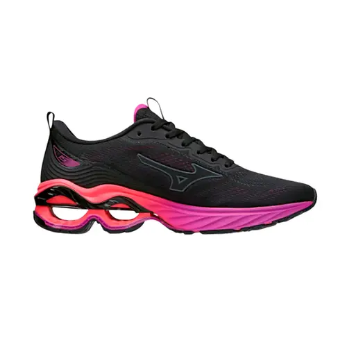 Mizuno Tênis Feminino Wave Frontier 15 Preto/Dalia 101066066 (PTODLA)