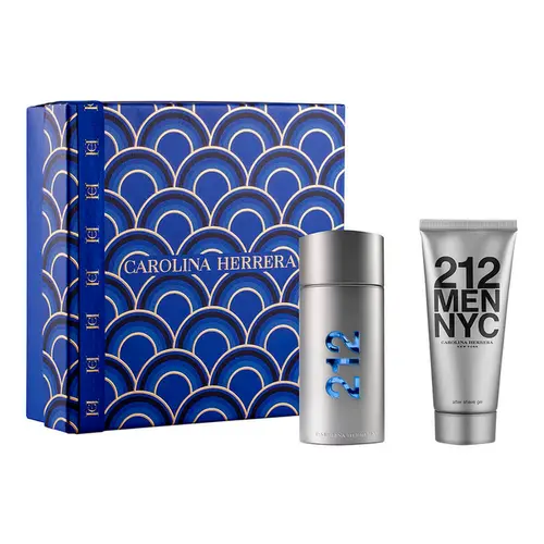 Carolina Herrera Coffret 212 Nyc Men Edt 100ml+Shower Gel 100ml