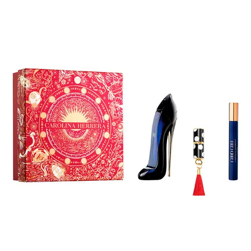 Carolina Herrera Coffret Good Girl Edp 80ml+10ml+Lipstick 741