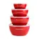 Kitchenaid Ud Conjunto C/ 4 Bowls Com Tampa Empire Red KQG176OSERE