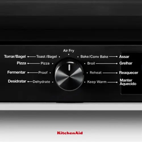 Kitchenaid Ud Forno 21l Multifunções Com Air Frye E Acessório De Pizza