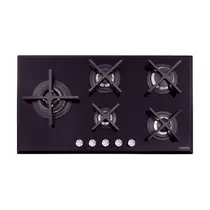 Tramontina Cooktop 90cm 5b Gás Glass Flat Sa.Tdc Bivolt