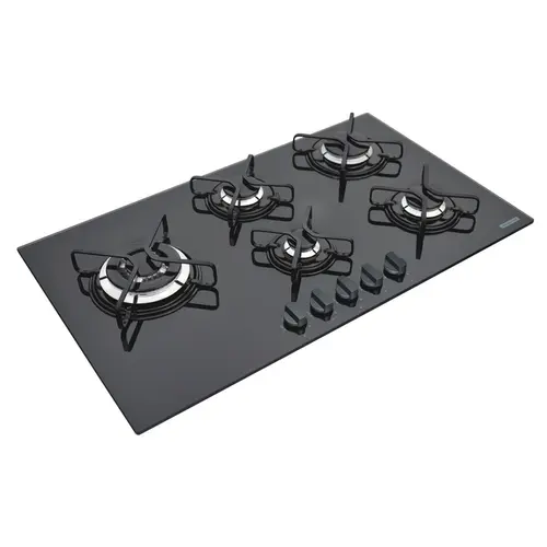 Tramontina Cooktop 90cm 5b Penta Side Plus Preto Bivolt