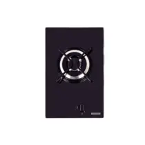 Tramontina Cooktop 30cm 1b Gás Domino Vidro Preto Bivolt