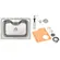 Tramontina Cuba 60x39cm Morgana Inox C/Dosador/Tabua/Bowl/Ralador