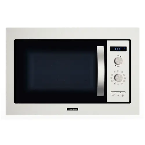 Tramontina Micro-ondas 60cm 25l Embutir Glass Cook Inox 220v