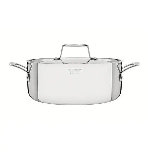 Tramontina Ud Caçarola 24cm Rasa Com Alça Grano Inox