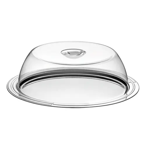 Tramontina Ud Porta Bolo Ciclo Com Tampa Aço Inox  33cm