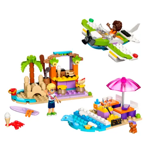 Lego Friends Praia Criativa E Mala De Viagem