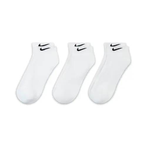 Nike Meia Unissex Cano Curto Everyday Pack C/ 3 Pares SX7670 (100)