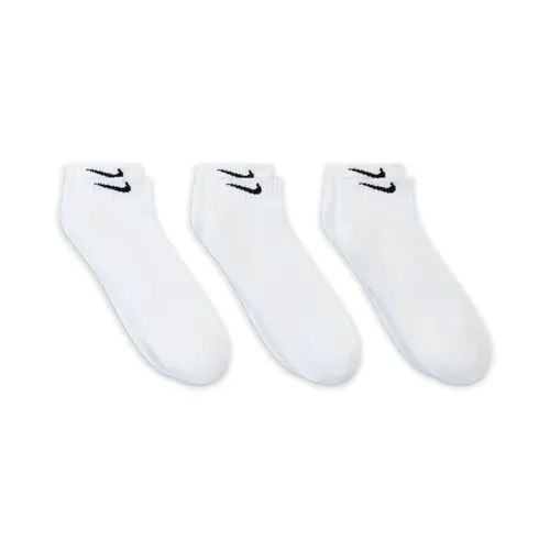 Nike Meia Unissex Cano Curto Everyday Pack C/ 3 Pares SX7670 (100)