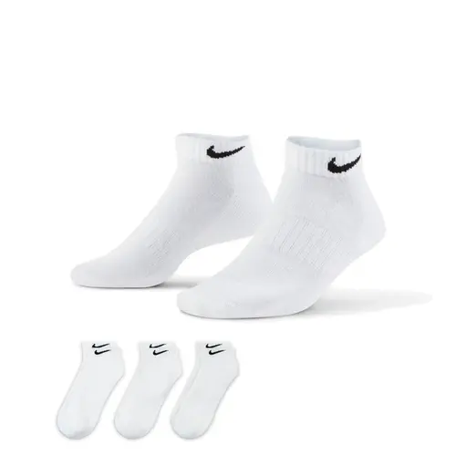 Nike Meia Unissex Cano Curto Everyday Pack C/ 3 Pares SX7670 (100)