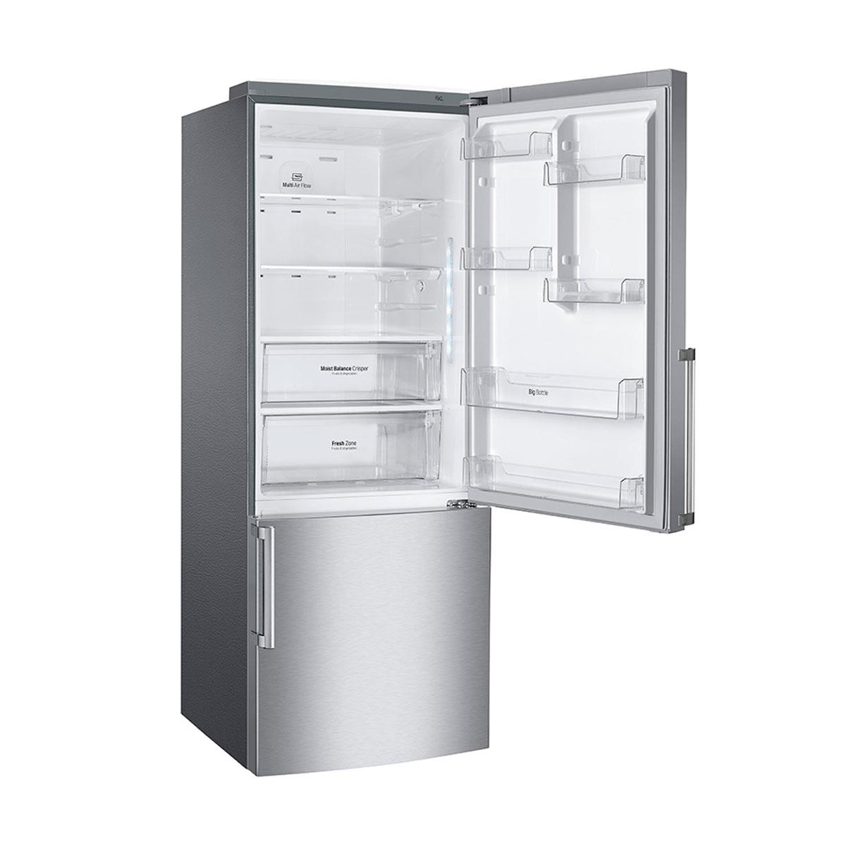Refrigerador LG Universe Bottom Freezer Inox 445L GCB559BSB