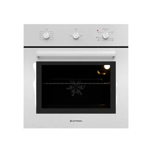 Elettromec Forno 60cm Embutir Gás Luce Inox 220v