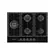 Elettromec Cooktop 70cm 5Q Gás Vetro Bivolt