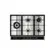 Elettromec Cooktop 70cm 5Q Gás Sole Bivolt