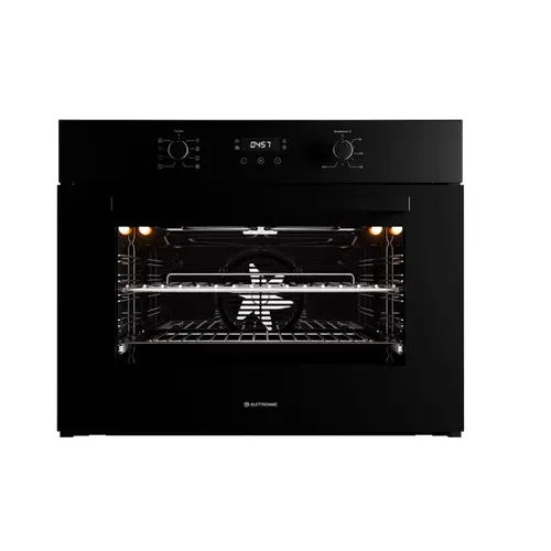 Elettromec Forno 75cm Vetro Multifunção Eletrônico Preto 220v