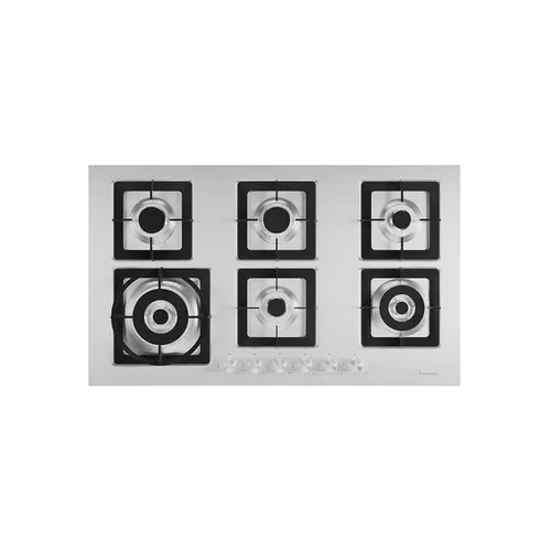 Elettromec Cooktop 90cm 6Q Gás Semi Profissional Bivolt