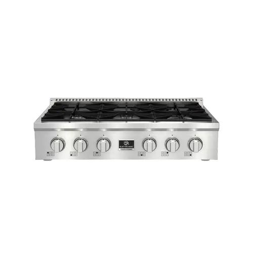 Elettromec Rangetop 90cm 6Q Embutir Gás Professional Inox 127v