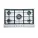 Franke Cooktop 5 Bocas Gás Neptune Fhne 805 Inox 220v Gourmet