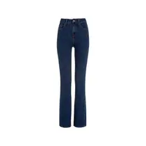 Le Lis Calça Paula Reta Jeans Médio