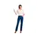 Le Lis Calça Paula Reta Jeans Médio
