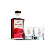 Draco Kit Negroni 750ml + 2 Copos Personalizado