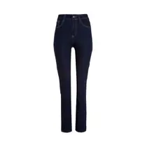 Le Lis Calça Jeans Paula Tradicional Escuro