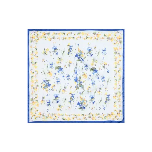 Le Lis Lenço Floral Aquarelle Estampado