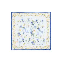 Le Lis Lenço Floral Aquarelle Estampado